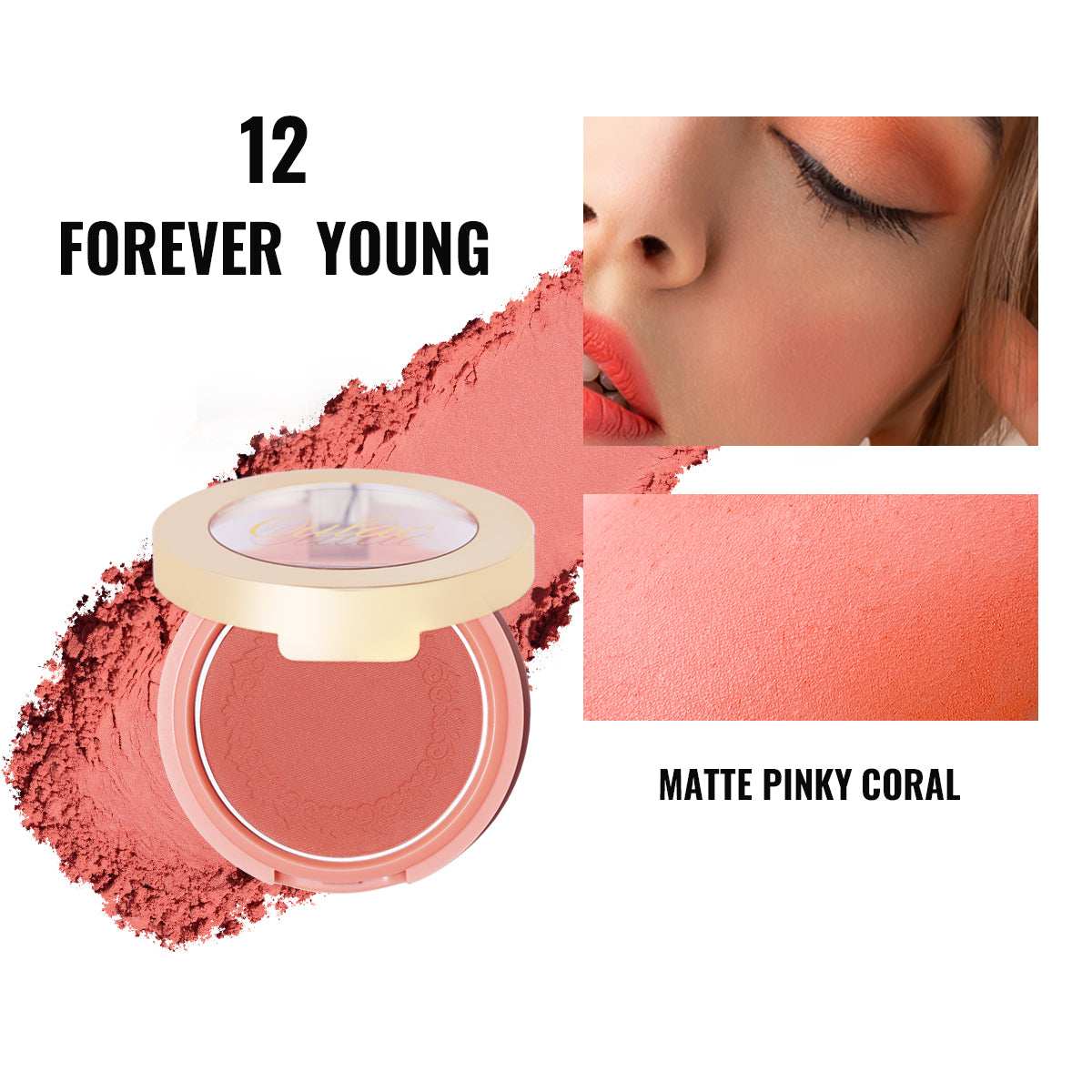 Blush Mono | N12 Forever Young - Oulac Cosmetics Official