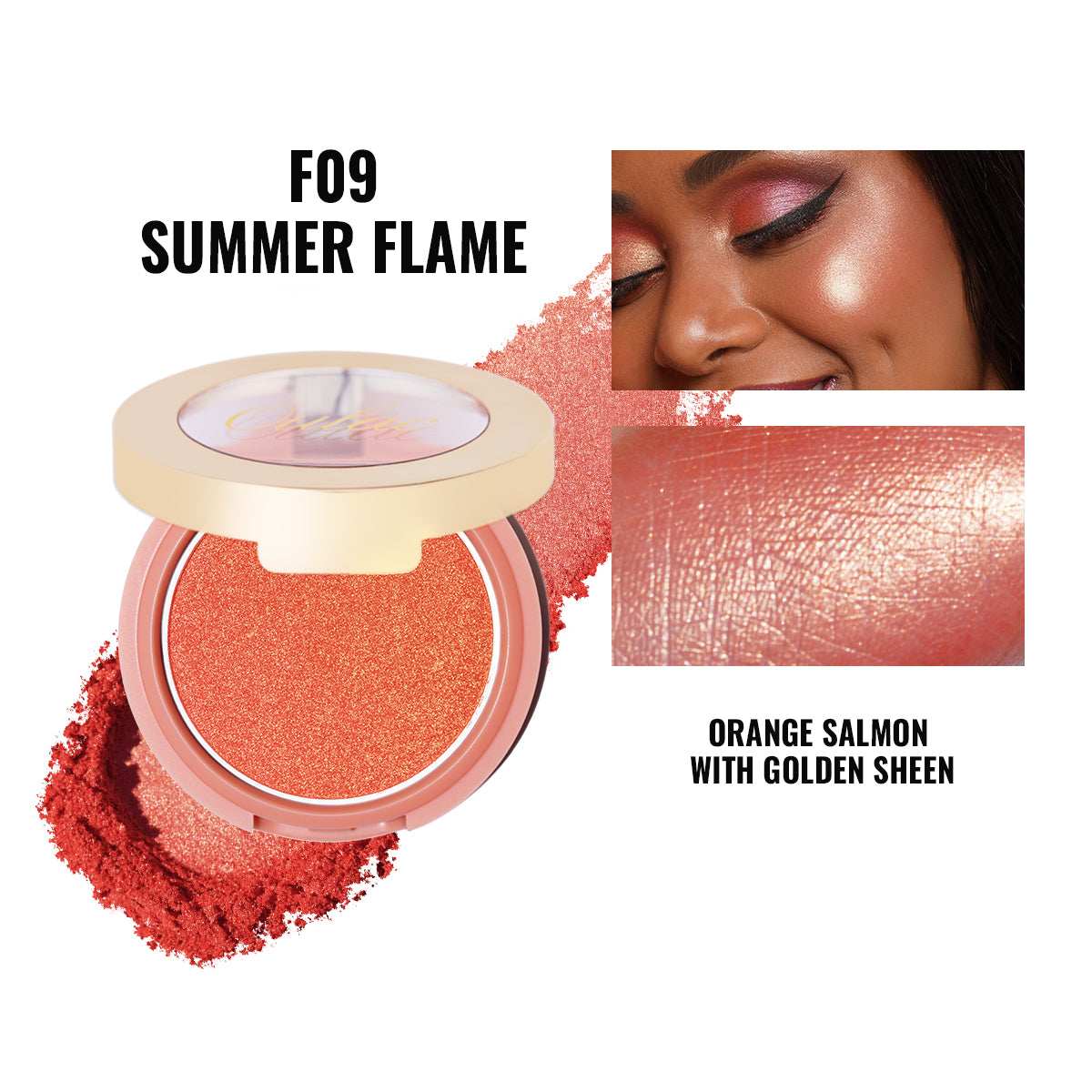 Blush Mono | F09 Summer Flame - Oulac Cosmetics Official