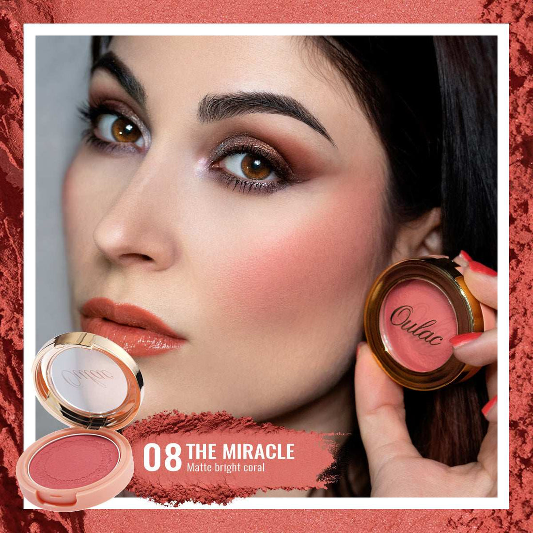 Blush Mono | N08 The Miracle - Oulac Cosmetics Official