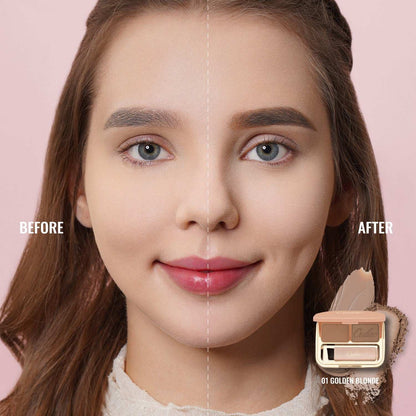 Eyebrow Compact | B5 Golden-Blonde - Oulac Cosmetics Official