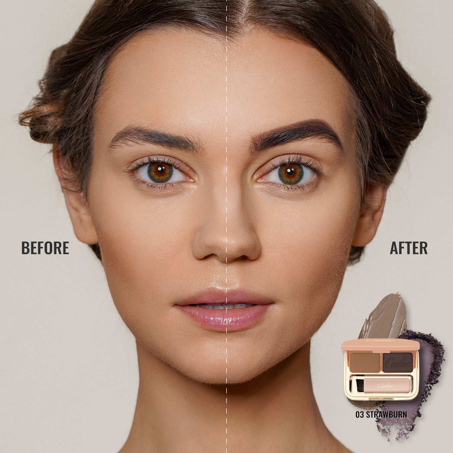 Eyebrow Compact | B9 Strawburn - Oulac Cosmetics Official
