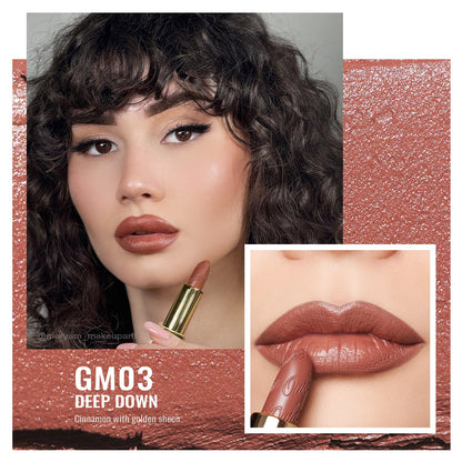 Metallic Shine Lipstick | GM03 Deep down